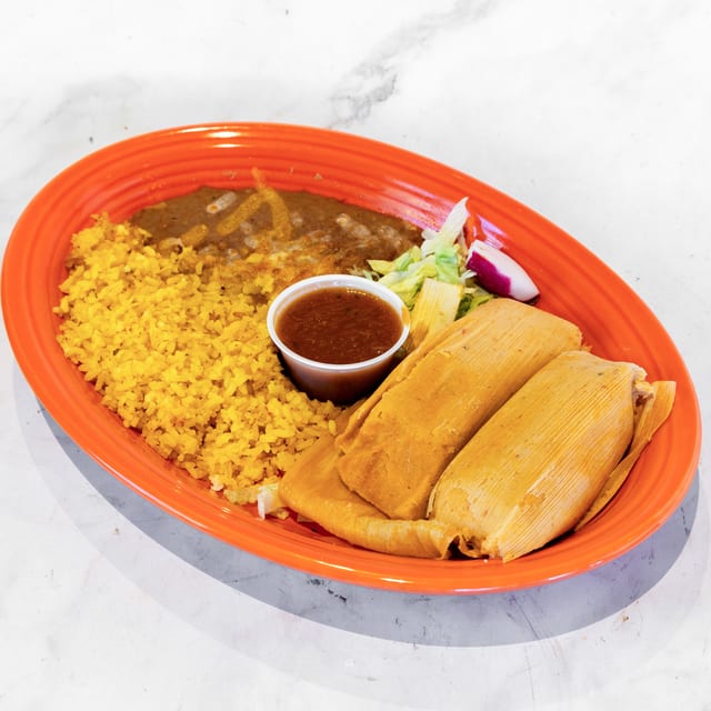 #11. Dos Tamales Combo.